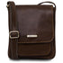 Jimmy - Leather crossbody bag for men with front pocket